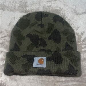 Carhartt Green Camo Beanie